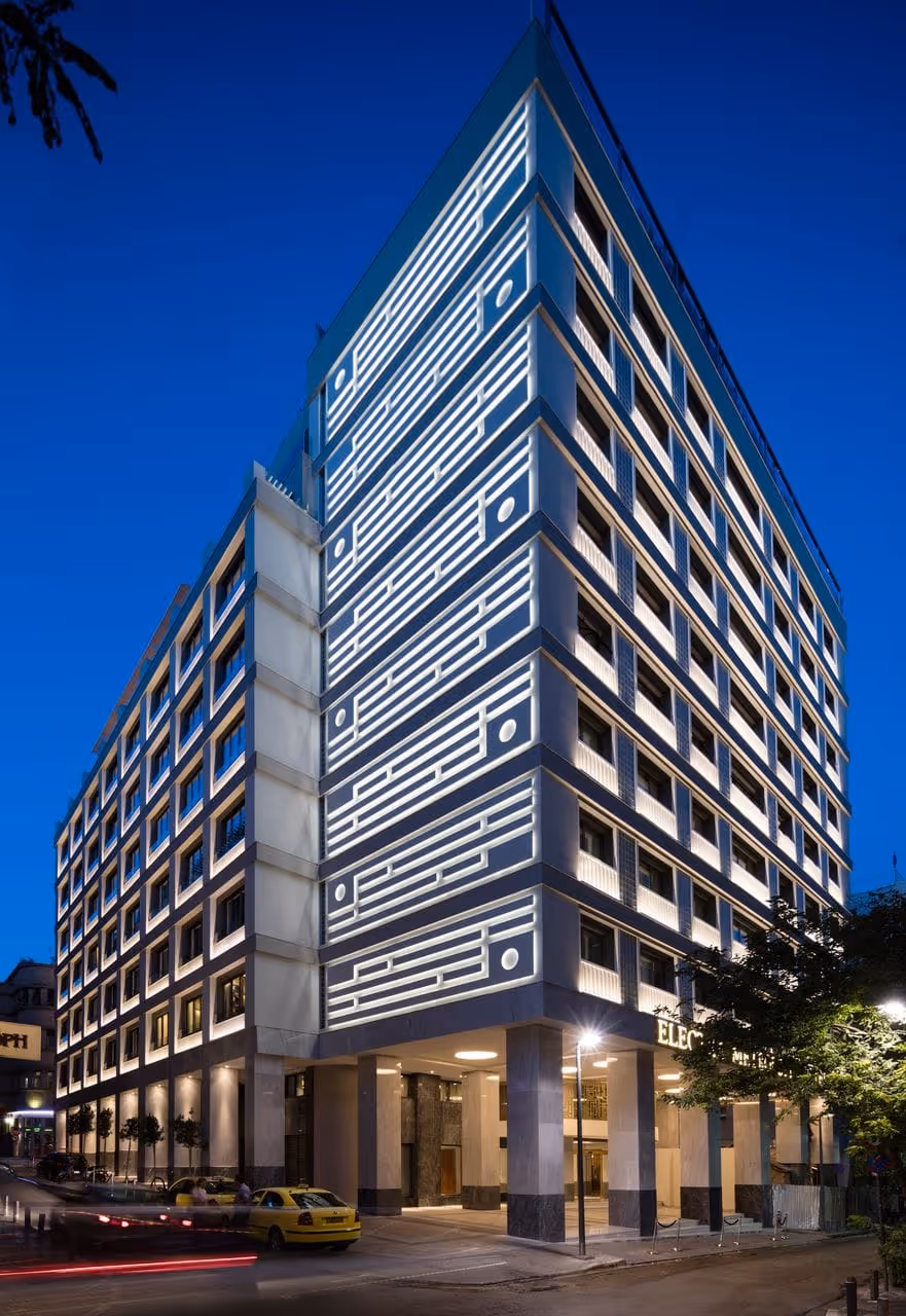 Electra Metropolis Hotel modern facade in Syntagma